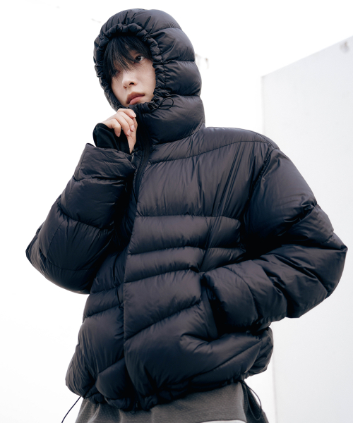 [KOIN SEOUL X MIMTHE] Пуховик Diagonal Lining_Black