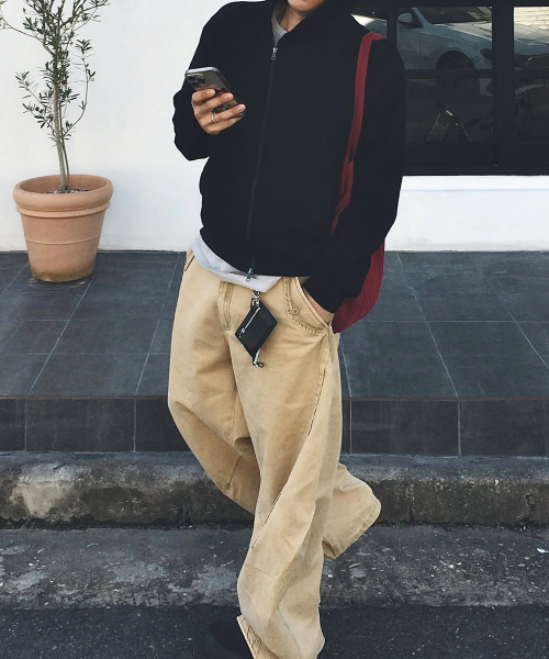Nyhavn Curved Pants_Beige