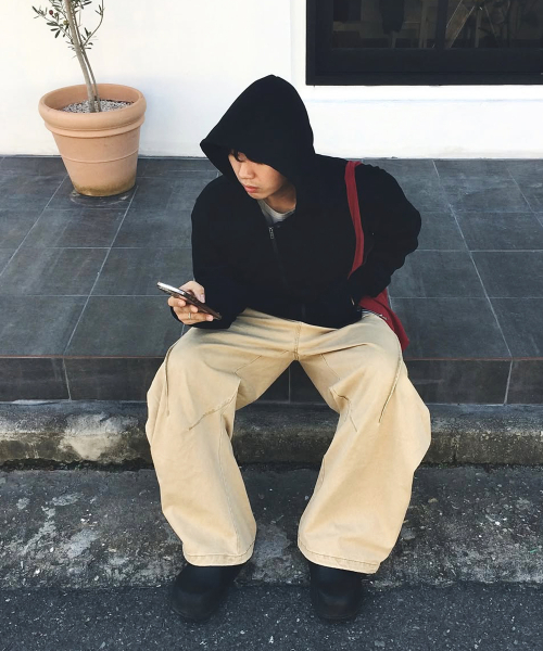 Nyhavn Curved Pants_Beige