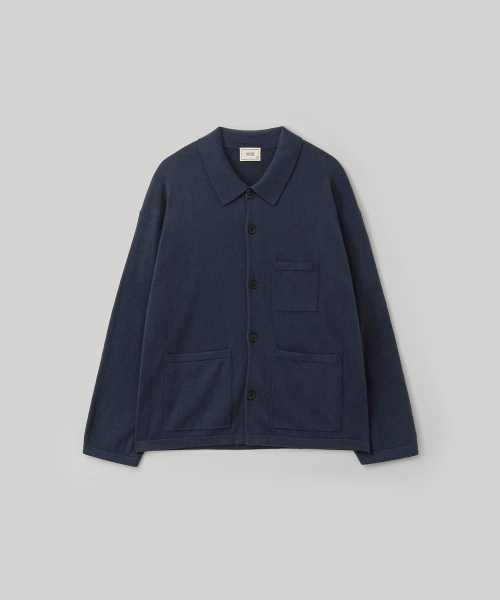 Knitted Coverall куртка (French тёмно-синий)