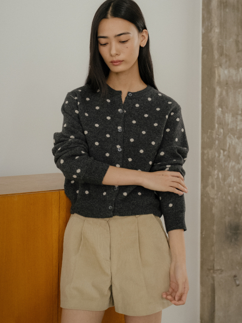 Polka dot pattern кардиган [FRFA02CD07]_3color