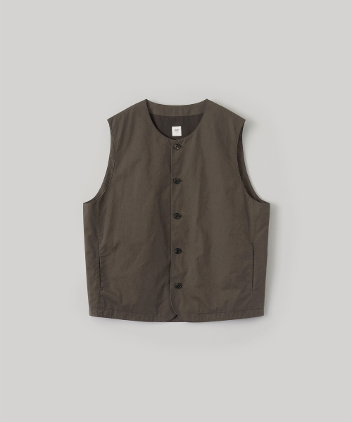 Bonjour Round Neck жилет (коричневый)