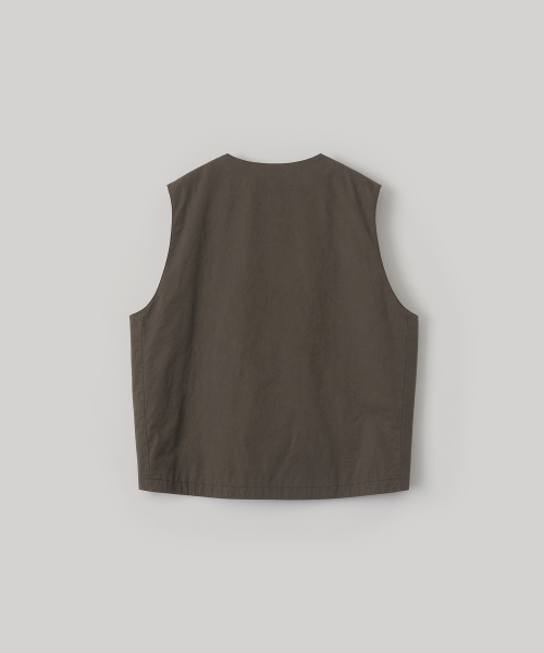 Bonjour Round Neck жилет (коричневый)