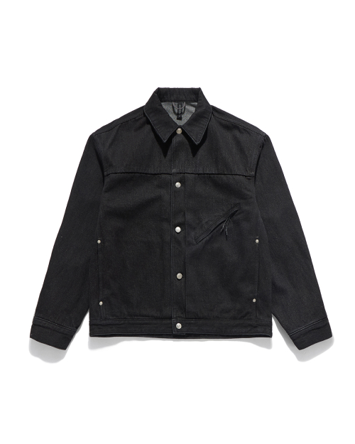 TRUCKER JACKET / BLACK