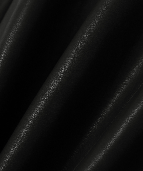 Кожаное автопальто VTG_Black