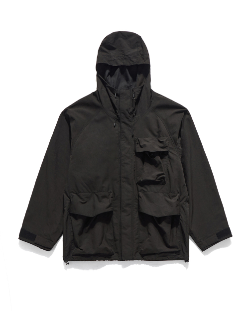 HOODED FIELD PARKA / BLACK