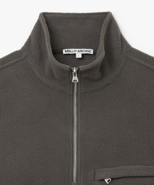 Легкая флисовая анорак-толстовка Incline (Khaki Brown)