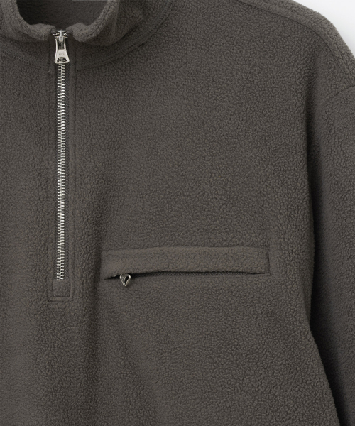 Легкая флисовая анорак-толстовка Incline (Khaki Brown)