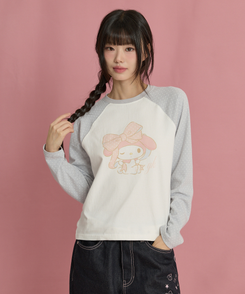 Реглан My Melody Dot Gray