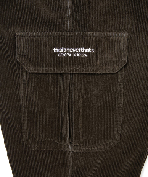Corduroy Cargo Pant Brown