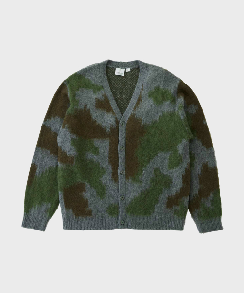 Мохеровый кардиган Jungle Digi Camo