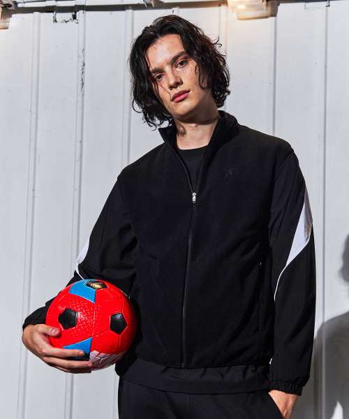 Флисовый жилет Retro Warm-Up Black GA5833 BK