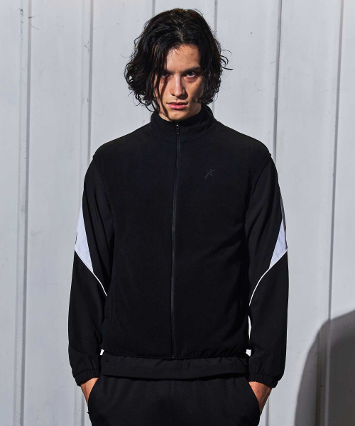 Флисовый жилет Retro Warm-Up Black GA5833 BK