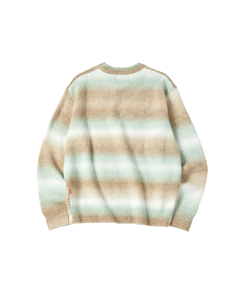 GRADATION PULLOVER SWEATER [MINT]