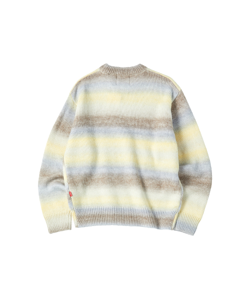 GRADATION PULLOVER SWEATER [YELLOW]