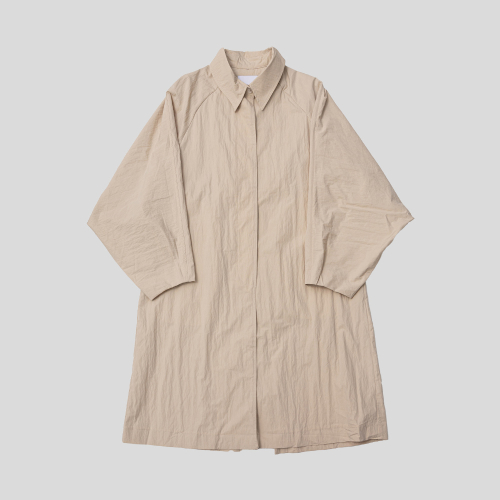 LS_Beige loose coat