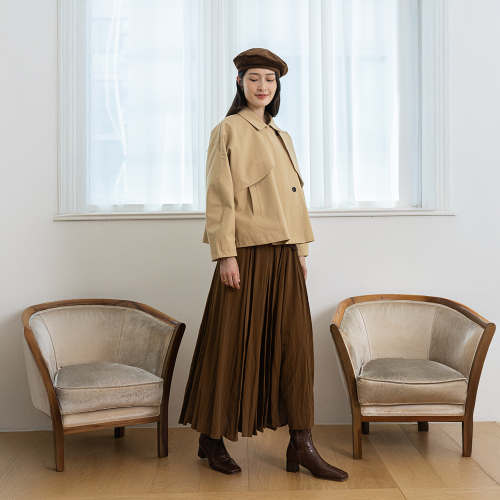LS_Cape-style jacket_BEIGE