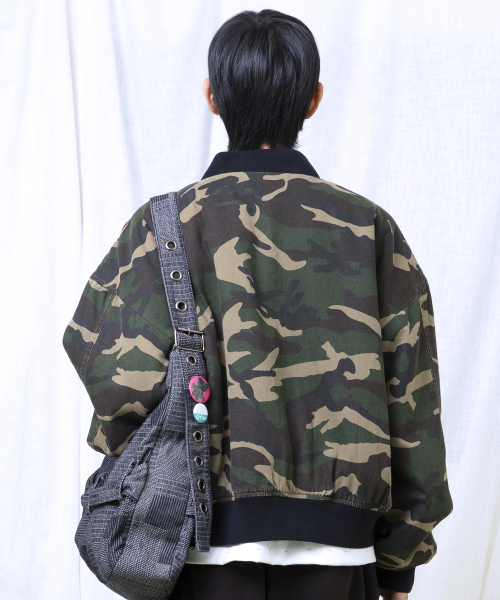 Ретро бомбер MA-1 GJ068 (CAMO)