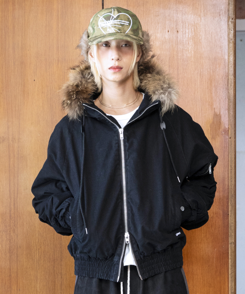Короткая парка GJ098 Rusty N2B (BLACK)
