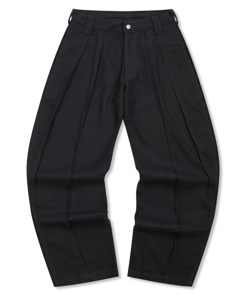 Широкие брюки GP150 Split (BLACK)