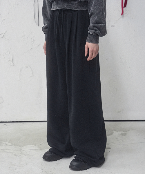 Poise Tuck Pants_4Colors
