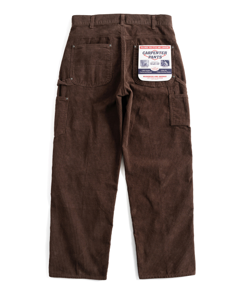 W24 DOUBLE KNEE PANTS (dark brown)