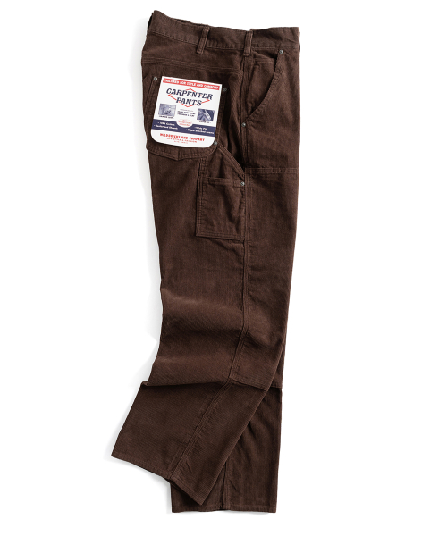 W24 DOUBLE KNEE PANTS (dark brown)