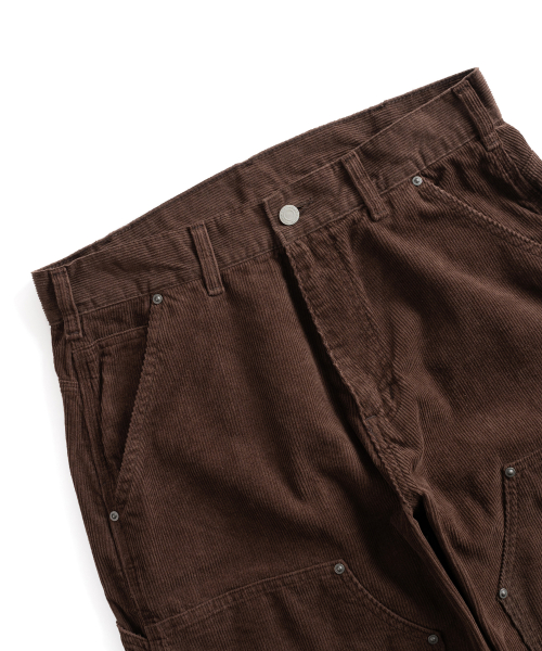 W24 DOUBLE KNEE PANTS (dark brown)