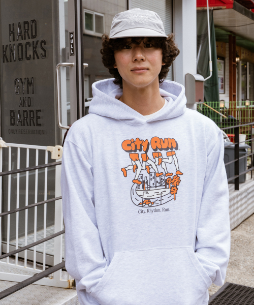 Худи City Run (1% Melange)