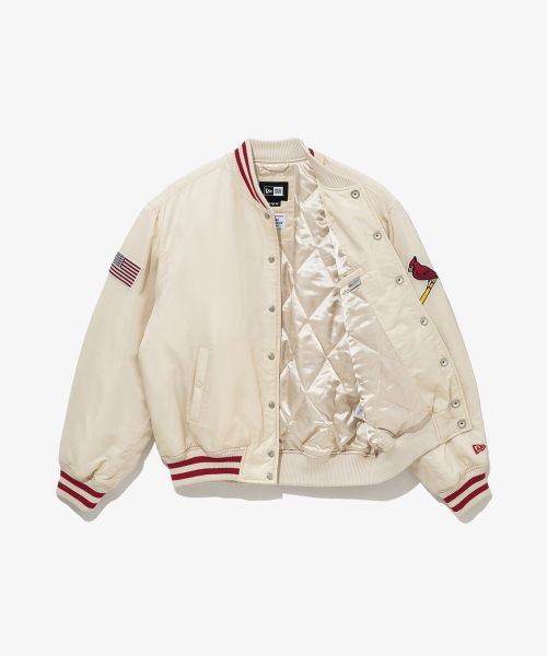 Куртка MLB St. Louis Cardinals Authentic Stadium Ivory