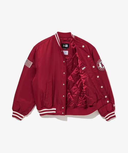 Куртка MLB LA Angels Authentic Stadium Red