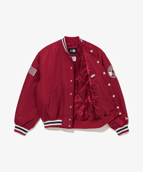 Куртка MLB Boston Red Sox Authentic Stadium Red