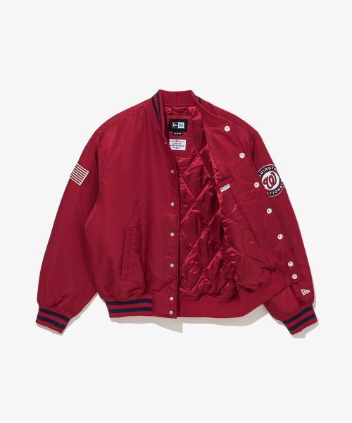 Куртка MLB Washington Nationals Authentic Stadium Red