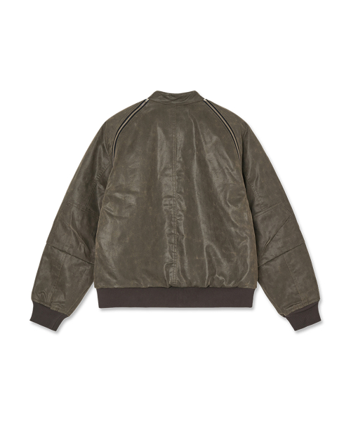 Куртка с эффектом потертости (Khaki)