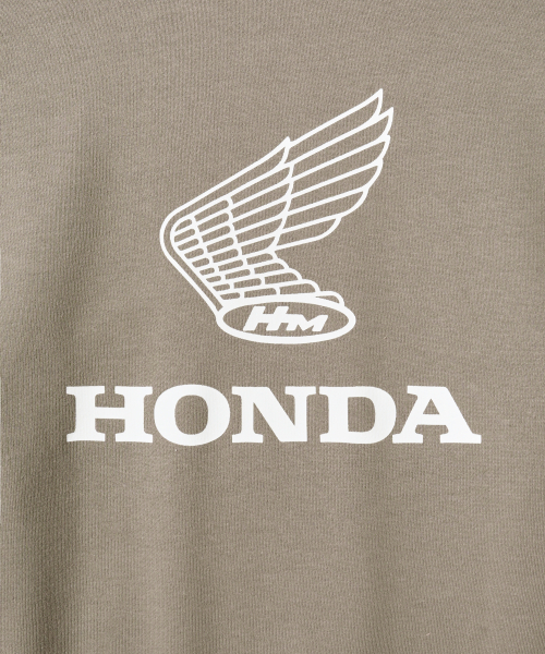 Classic Wing Logo Sweat Shirt Brown