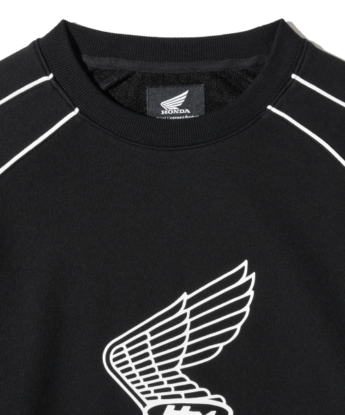 Classic Wing Logo Sweat Shirt Black