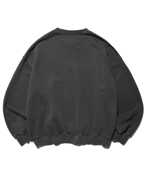 Vintage Logo Sweat Shirt Charcoal