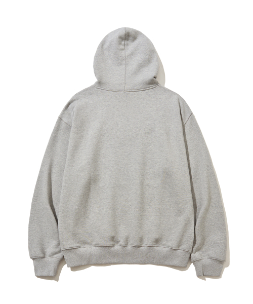 Vintage Riding Bear Hoodie Gray