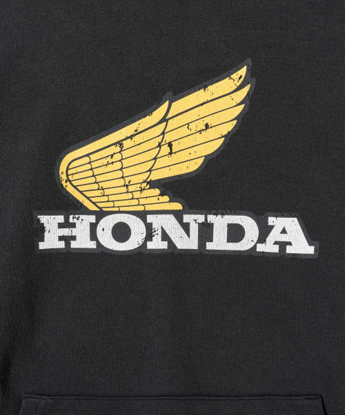 Vintage Logo Hoodie Black