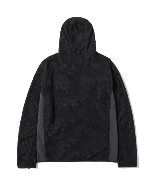 H-Tech Grid Fleece Ventilation Hoodie Zip-Up