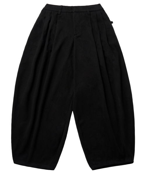 Void 4 Tuck Balloon Trouser Black