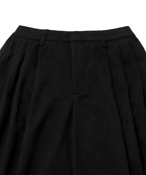 Void 4 Tuck Balloon Trouser Black
