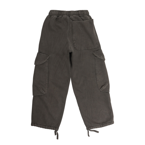 Big Bellows Pocket Sweat Pants_Olive Green