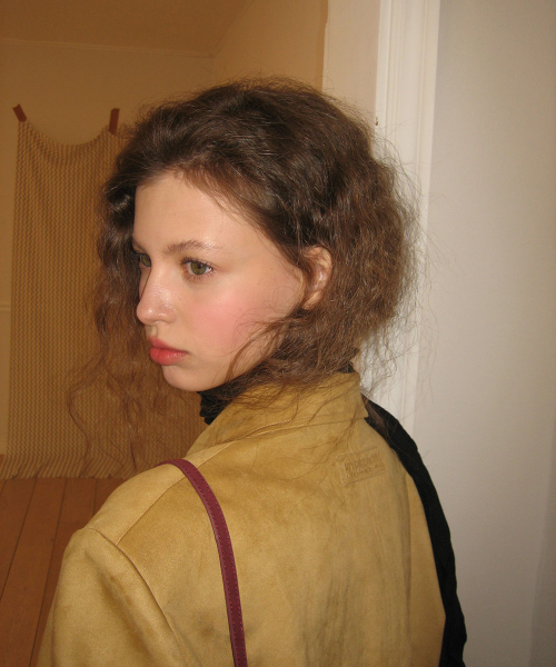 Tessi suede jacket - Beige