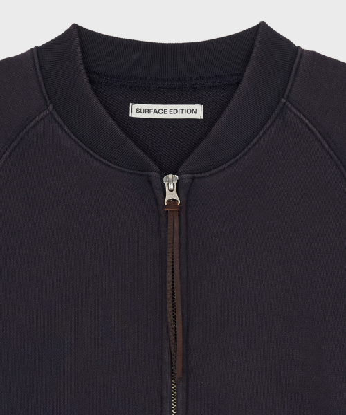 SWEAT STADIUM JACKET OXBLOOD NAVY