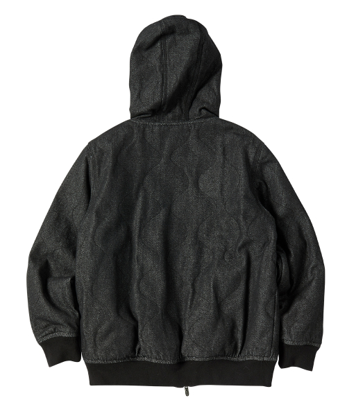 Легкая стеганая джинсовка Black