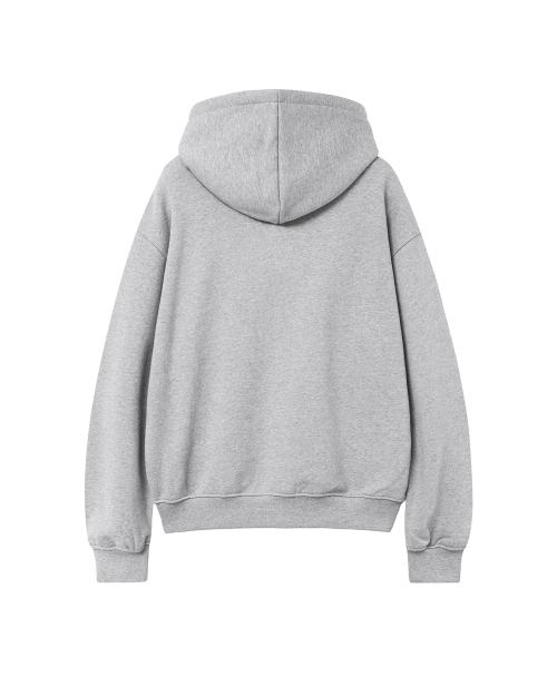 Misekiseoul logo hoodie MELANGE GREY