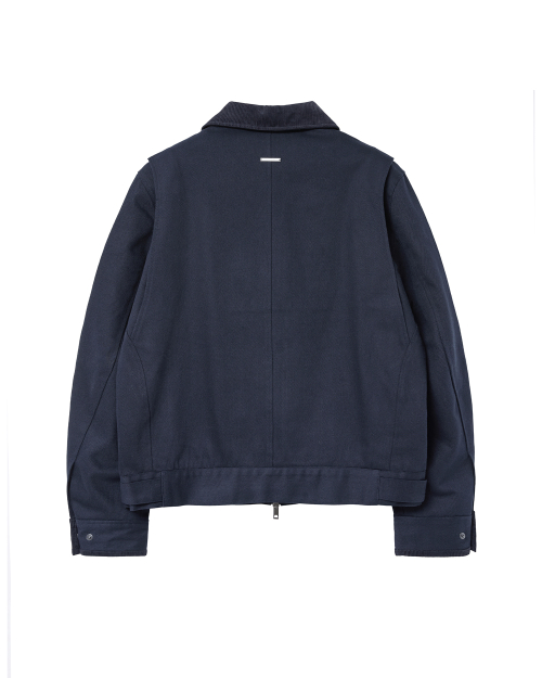 Side strap work jacket DARK NAVY