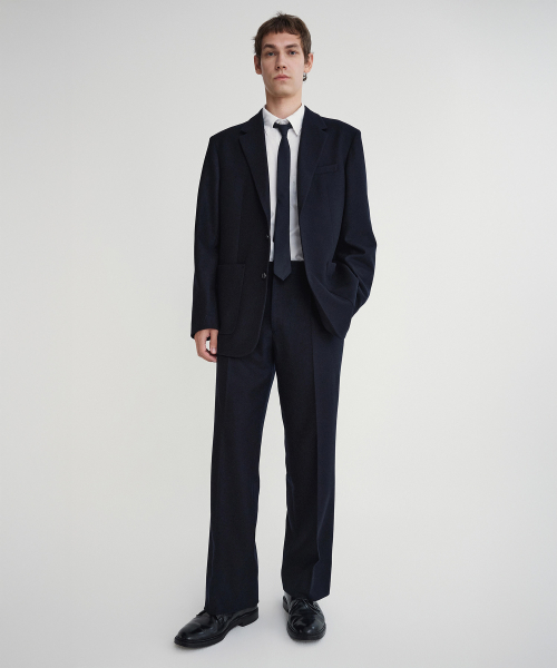 Wool Flannel Jacket - 2 Color