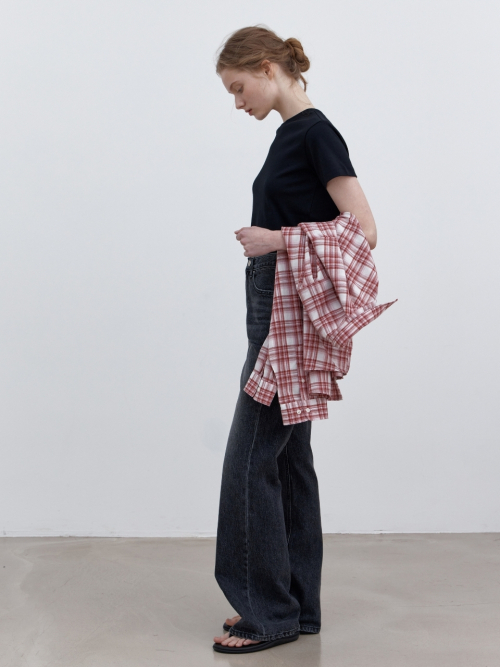 Джинсы клеш US104 Regular (Black Denim)